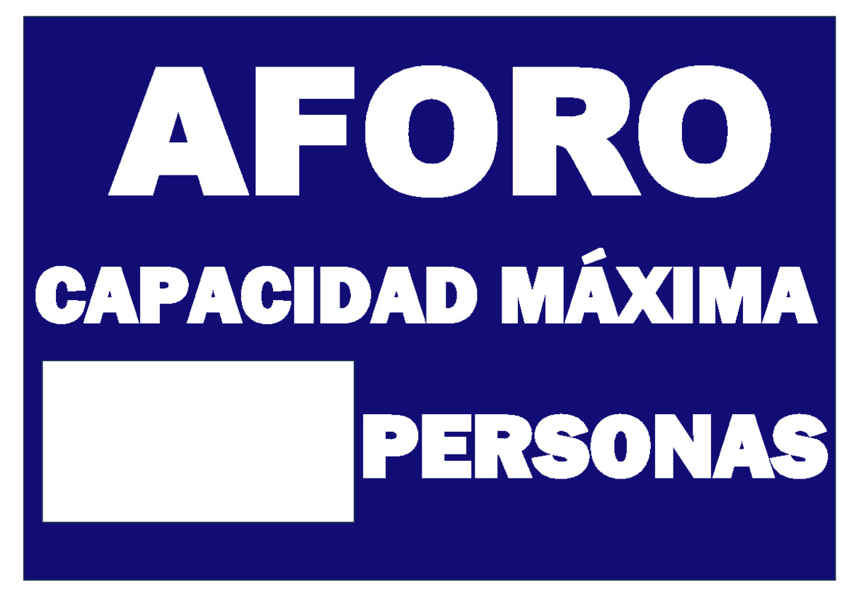 Capacidad maxima 20X25 CM.